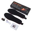 Electric Heated Shoe Insoles USB Rechargeable Feet Warmer Winter Outdoor Remote Control Heating Insoles Foot Warming Shoes Pad Size L