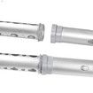 Golf Ball Retriever 20-Ball Capacity for Easy Pickup,Convenient Collector and Essential Golf Tool Perfect Gift for Men and Women Golfer Color Silver