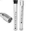 Golf Ball Retriever 20-Ball Capacity for Easy Pickup,Convenient Collector and Essential Golf Tool Perfect Gift for Men and Women Golfer Color Silver