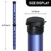 Golf Ball Retriever 20-Ball Capacity for Easy Pickup,Convenient Collector and Essential Golf Tool Perfect Gift for Men and Women Golfer Color Blue