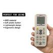 Universal Air Conditioner A/C Remote Control for Haier, Hitachi, Panasonic,Samsung, LG, Sharp, Gree, Midea, Bosch, Toshiba, Sanyo Air Conditioner Remote Control 1000 in 1