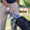 Golf Swing Trainer,Stretchable Swing Training Device With Sound-Emitting Swing Rod Aids With Ergonomic Grip Color Blue