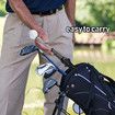 Golf Swing Trainer,Stretchable Swing Training Device With Sound-Emitting Swing Rod Aids With Ergonomic Grip Color Blue