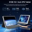 Tablet Android 14 10 Inch 128GB Storage 14GB RAM 1TB Expandable 4G SIM 5G Wifi Bluetooth GPS Keyboard Silver