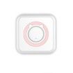 Portable Mini Pocket Printer for iPhone, Smart Inkless Thermal Printer with Bluetooth for Notes, Photos, Stickers, Labels, Receipts (Pink)