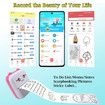 Portable Thermal Printer, Bluetooth Wireless Tiny Printer for Photos/Stickers/Labels/Notes/Receipts, Compatible with iOS and Android, Pink