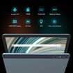 Tablet Android 14 Octa Core 10 Inch Dual 4G Cellular 128GB ROM 14GB RAM 512GB Expandable 13MP 8MP Camera Bluetooth GPS 5G WiFi HD Display Blue
