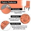 Dining Chair Cover Stretchable Slipcover Seat Protector Removable For Home Hotel Dining Table Chairs Color Pink