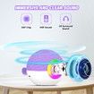 Portable Mini Karaoke Machine for Kids, Bluetooth Speaker with Wireless Microphone,MP3 Player,Perfect for Birthday and Family Parties(Purple)