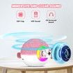 Portable Mini Karaoke Machine for Kids, Bluetooth Speaker with Wireless Microphone,MP3 Player,Perfect for Birthday and Family Parties(Pink)
