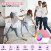 Portable Mini Karaoke Machine for Kids, Bluetooth Speaker with Wireless Microphone,MP3 Player,Perfect for Birthday and Family Parties(Pink)