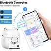 Mini Printer Portable, Bluetooth Pocket Thermal Thermal Printer for iOS and Android Inkless Pocket Printer for Photo Note