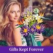 Flower Bouquet Building Blocks Set, Botanical Collection for Home Decor Accessories, DIY Unique Gift for Girls and Kids Aged 8+ (891 PCS)