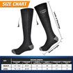 Heated Socks for Women Men, Rechargeable Electric Heated Socks, Washable Winter Warm Socks for Outdoors Work Fishing Hunting Skiing Riding (Medium)