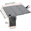 Heated Camping Seat Cushion,Foldable Stadium Seat Cushion,3 Gears Adjustable USB Powered Warm Seat Pads, for Office Chair,Stadium,Hunting, Fishing,Camping
