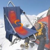 Portable Heated Seat Cushion Cordless Rechargeable USB Battery Heated Bleacher Cushion,Stadium Seat with Backrest Heating for Outdoor Camping, Fishing, Hunting