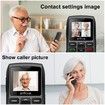 4G VoLTE Senior Basic Big Button Mobile Phones Elderly SOS Alarm Call Button,1800mah Battery, Torch, FM Radio, USB-C Charging Dock