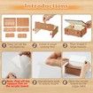 10000 Savings Challenge Box,Cashbox Kakeibo Money Saving Box,Money Vault Savings 10k,Cash Vault Wooden Savings Box 10,000 Dollar,Wooden Money Save Box,Caja De Ahorros 10000,Tenkaybox Money