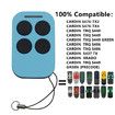 Universal Multi-Frequency Garage Remote Control Duplicator 280-868MHz 4 Door Opener,Ensure Your Model in Brand Table List