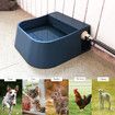 Automatic Dog Water Bowl Dispenser,Outdoor Auto Water Dog Bowl Refill Waterer,Auto Self Filling Water Bowl for Dogs,Cats,Wildlife 2 Liters