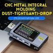 USB Tester Fast Charge Detection Trigger 4-28V 7A LCD USB A&C Voltage Current Power Multimeter Capacity Ripple Measurement PD2.0/PD3.0,QC2.0/QC3.0