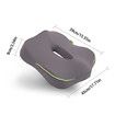 Memory Foam Seat Cushions, Office Chair Seat Pad for Long Sitting Hours, Car Memory Foam Office Home Chair Cushion