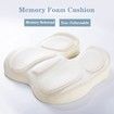Seat Cushions for Office Chairs, Memory Foam Posture Cushion Portable Breathable Mesh, Car Seat Cushion, Non-Slip Chair Pad