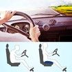 Seat Cushions for Office Chairs, Memory Foam Posture Cushion Portable Breathable Mesh, Car Seat Cushion, Non-Slip Chair Pad