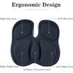 Seat Cushions for Office Chairs, Memory Foam Posture Cushion Portable Breathable Mesh, Car Seat Cushion, Non-Slip Chair Pad