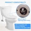 Toilet Tank to Bowl Gasket Kit for American Standards Toilet Part Champion 4 AS738756-0070A, 3 Inch Toilet Tank Replacement Kit Includes Gasket and Bolt Kit with Handle
