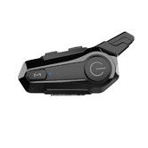 Motorcycle Headset Helmet Intercom Headset with CVC Noise Cancellation Stereo Music IPX6 Waterproof for Full face Helmet