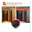 Video Door Viewer, 1200mAh Build in Lithium Battery Peephole viewer Build in cyclic Storage Door Camera Outdoor Security Cam Door 3 inch LCD Screen 1MP Camera