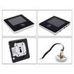 Video Door Viewer, 1200mAh Build in Lithium Battery Peephole viewer Build in cyclic Storage Door Camera Outdoor Security Cam Door 3 inch LCD Screen 1MP Camera