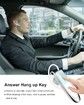 Bluetooth Earpiece Wireless Handsfree Headset V5.0 24 Hrs Driving Headset with Mic 60 Days Standby Time Headset Case for iPhone Android Samsung Laptop Truck Driver (White,2 Pack)