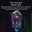 Motorcycle Helmet Speakers with 16-Types RGB Dazzling Lights High Battery Life Motorcycle Headphones Dual Noise Reduction/Automatic Answer/Call Music Control/Wake up Siri/IPX6