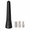 Universal Vehicle Roof Mount Short Antenna Mast 2.5 inch Rubber Car Antenna Replacement Compatible with Toyota Honda Chevrolet Nissan Ford Jeep Subaru GMC