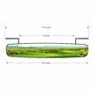 Golf Cart Rear View Mirror Fits for EZGO,Yamaha,Club Car 16.5 Inch