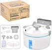 Wireless Cat Water Fountain with 270 Degree Radar Sensor 2L/67oz Automatic Water Dispenser for Two Modes Water Level Visibility