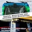 High Speed RC Boat 30+ MPH Fast Remote Control Boat Rechargeable Battery Storage Package 2.4GHz Electric Boats with LED Lights for Pool Lake