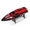 High Speed RC Boat Rechargeable Battery 22+ MPH Fast Remote Control Boat for Pool Lake 2.4GHz RC Speed Boat for Kids Outdoor Water Toys