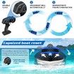 High Speed RC Boat Rechargeable Battery 22+ MPH Fast Remote Control Boat for Pool Lake 2.4GHz RC Speed Boat for Kids Outdoor Water Toys