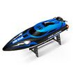 High Speed RC Boat Rechargeable Battery 22+ MPH Fast Remote Control Boat for Pool Lake 2.4GHz RC Speed Boat for Kids Outdoor Water Toys