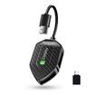 2 in 1 Android Wireless CarPlay Adapter Converts Factory Wired to Wireless Carplay, Plug and Play Car Play Wireless Adapter,Connection with USB C Adapter
