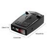 Anti Radar Detector RAD2000 Radar Detection for 16 Full Band Vehicle Speed Control English Voice Laser Rador Detection Speed Alarm