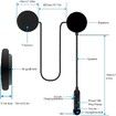 Motorcycle Helmet Bluetooth Headset,Outdoor Headset,Waterproof Sports Headset,Speakers Hands Free,Music Call Control,Automatic answering,60 Hours Playing time High Sound System