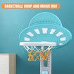 Kids Basketball Hoop Stand Set 5 in 1 Activity Centre Golf Game Ring Toss Football Gate Adjustable Indoor Outdoor Playset