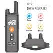 Remote Control Dog Training Collar, Waterproof, Rechargeable Shock Collar, for Small Medium Large Dogs, 3 Training Modes (Black)