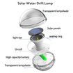 LED Solar Floating Light Waterproof Swimming Pool Lamp Color Changing Decoration Lawn Lights for Fountain Fish Tank Pond Floating Pool Light White