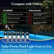 Solar Pool Lights 6 Pack Pool Lights for Framed Above Ground Pools, Outdoor Pool Decoration Night Light