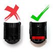 50 Pcs Tire Stem Valve Caps, with O Rubber Ring, Universal Stem Covers for Cars, Bike, Black